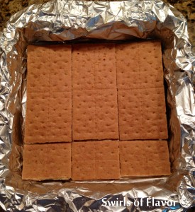 S'mores Grahams for brownies