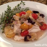 Smothered Tilapia Provencale bowl