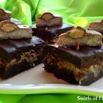 Triple Chocolate Brownies With Coconut And Almonds