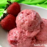 Honey-Kissed Strawberry Frozen Yogurt