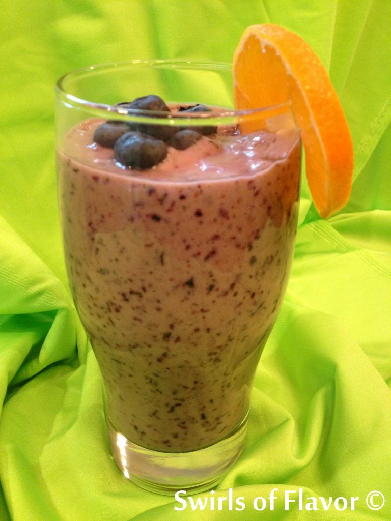 Blissful BLueberry Smoothie