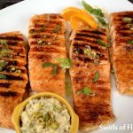 Salmon with Pistachio Butter 2