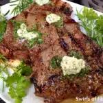 Petite Sirloin Steak With Fresh Herb Butter