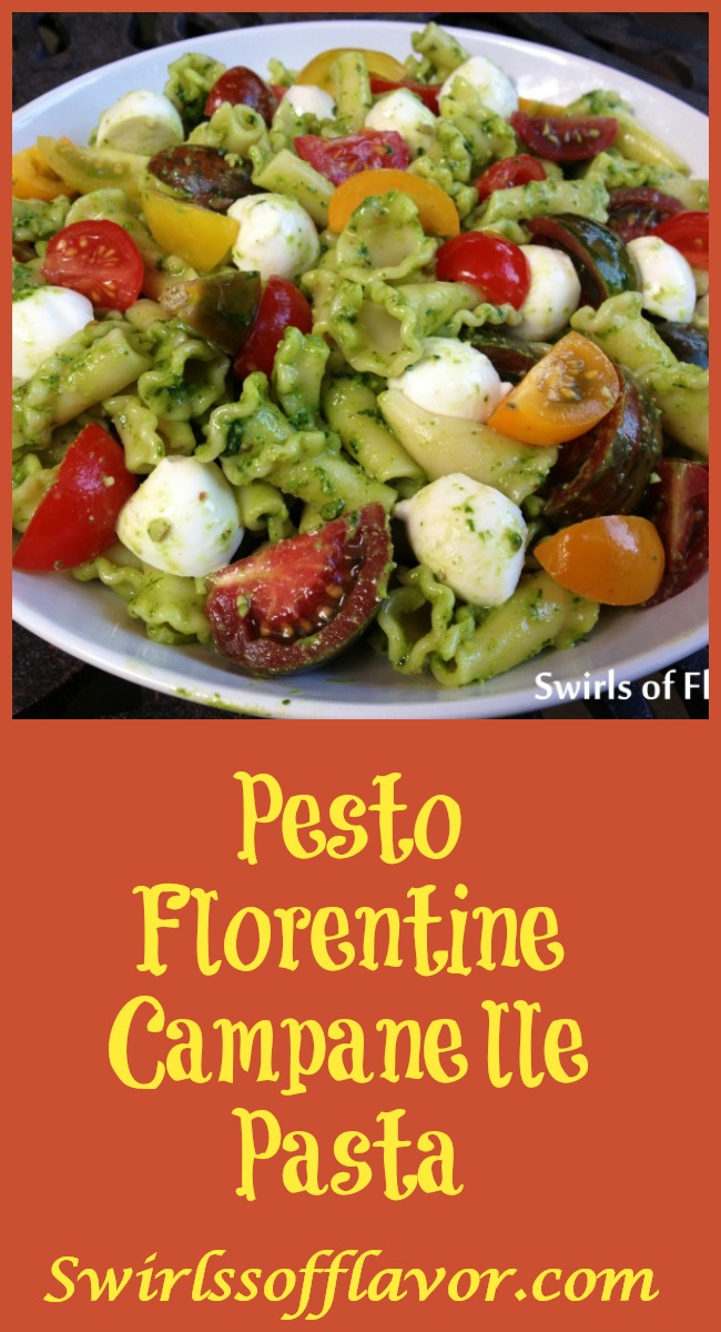 Pesto Pasta Salad - Swirls of Flavor