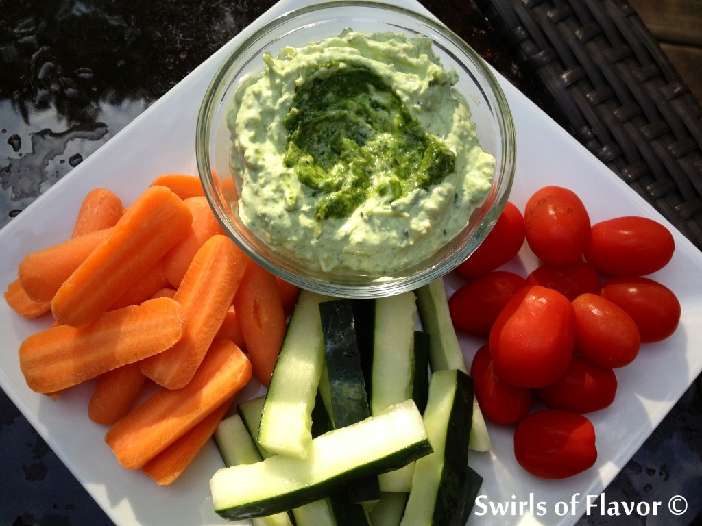 Pesto Florentine Dip