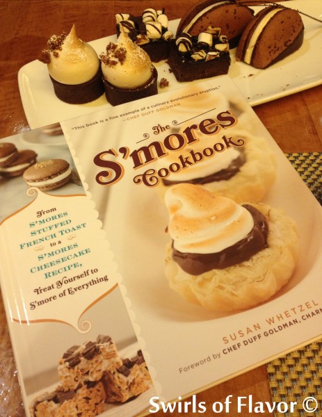 Smores book and Waldorf dessert platter