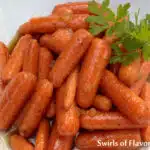 Gingered Cinnamon Honey Glazed Carrots