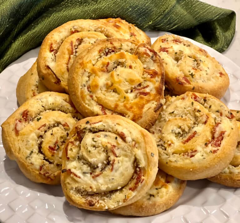 Cheesy Pepperoni Pinwheel Appetizers Swirls of Flavor