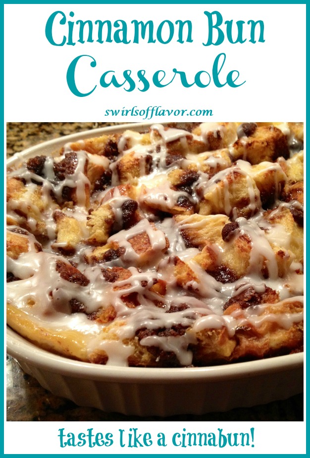 Easy Cinnamon Bun Bread Pudding Recipe Swirls of Flavor