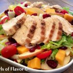 Apple Cheddar Chicken Salad with Maple Balsamic Vinaigrette