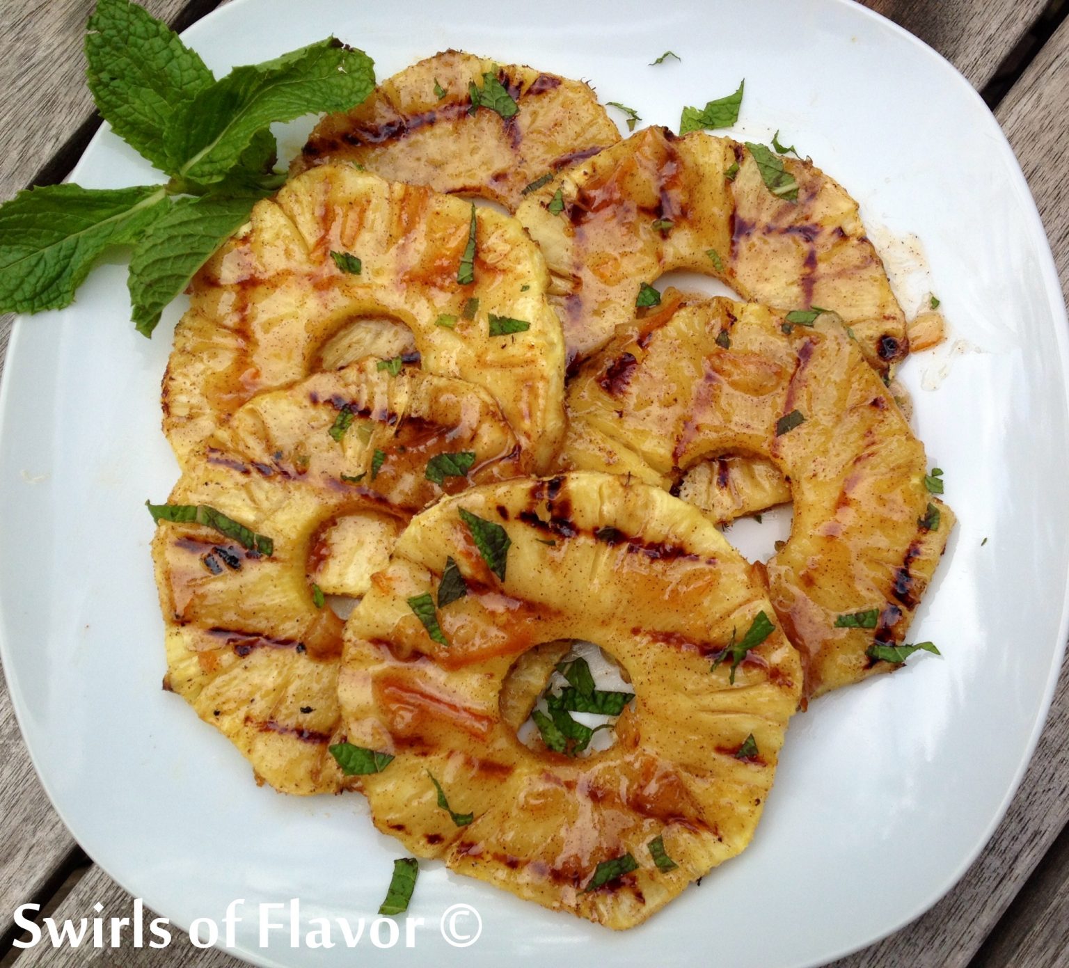 Grilled Pineapple Rum Chicken Recipe Swirls of Flavor