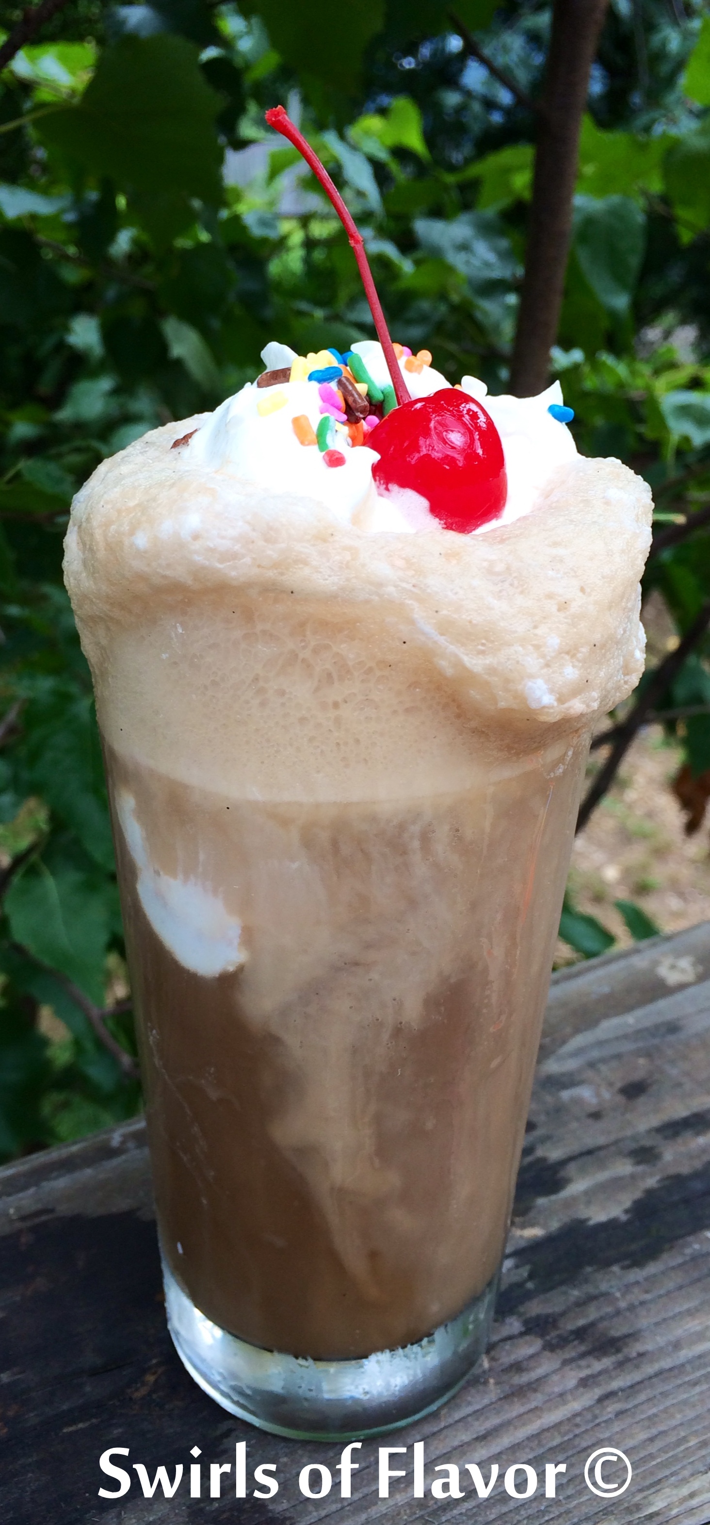 Root Beer Floats Swirls of Flavor