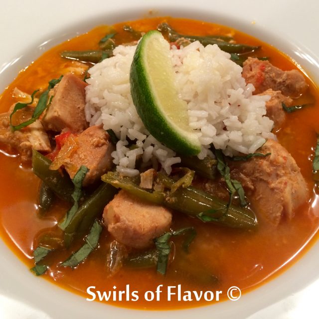 Slow Cooker Coconut Curry Chicken Swirls of Flavor