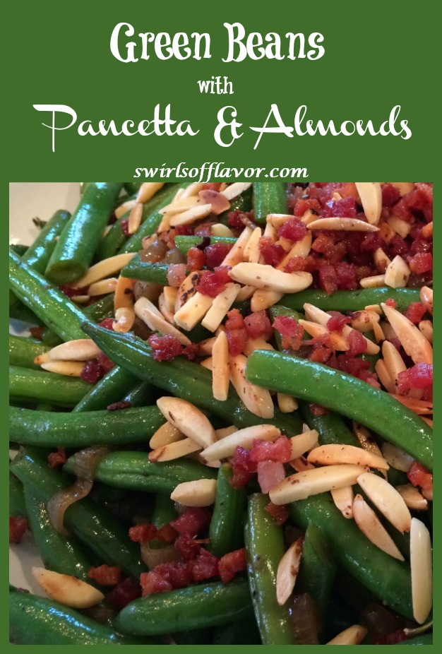 Pancetta Almond Green Beans Swirls of Flavor
