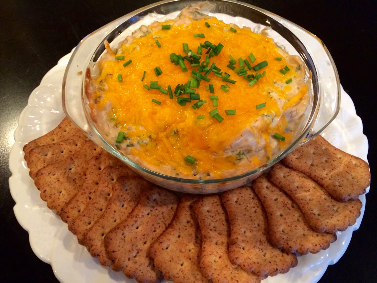 Cheddar Kale Dip Swirls of Flavor
