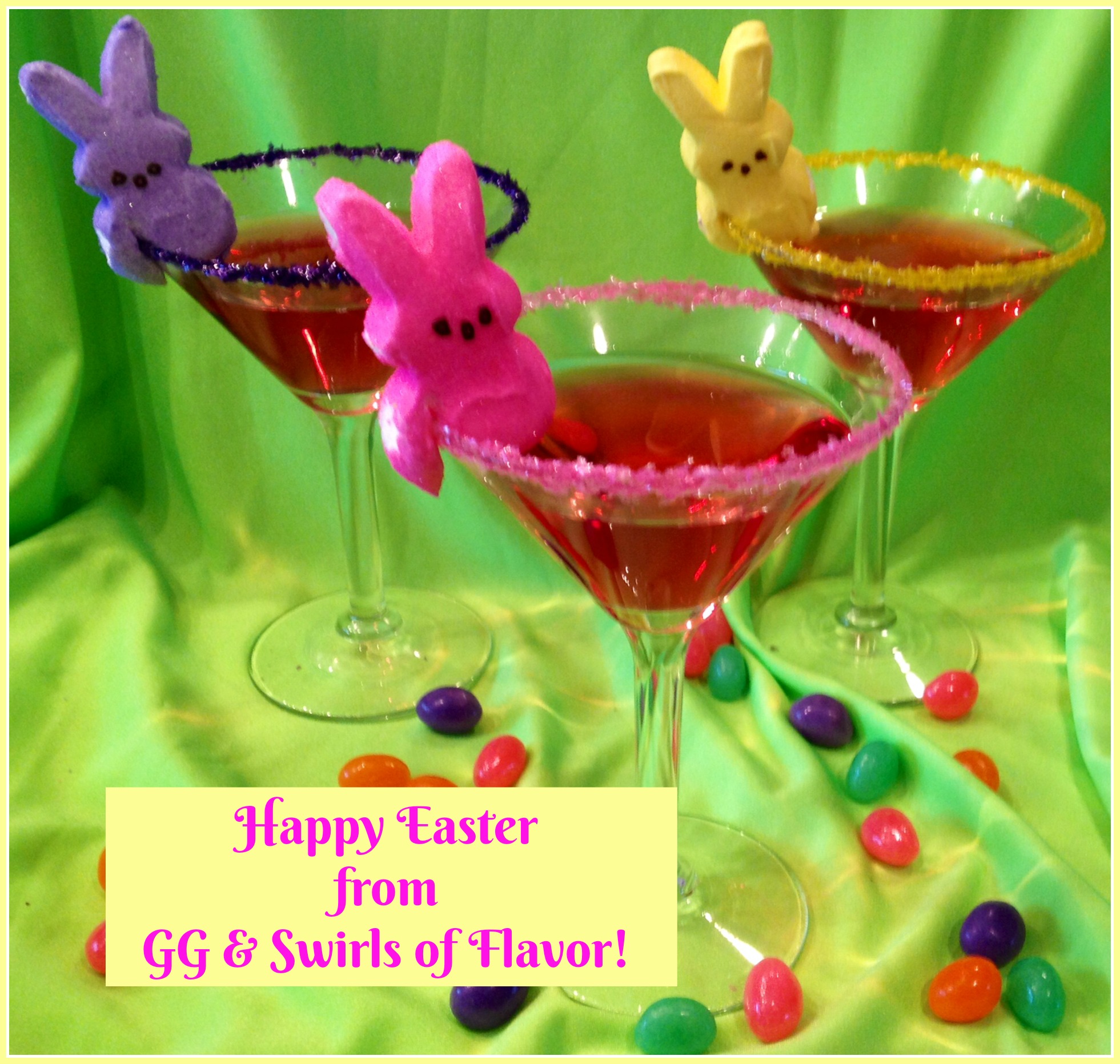 Happy Easter with Peep-tinis