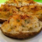 Twice Baked Cheddar Potatoes