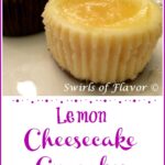 Lemon cheesecake cupcakes