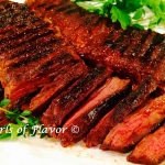 Grilled Skirt Steak with Cocoa Spice Rub