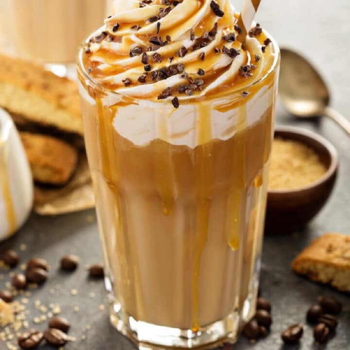 Coffee Milkshake Swirls of Flavor