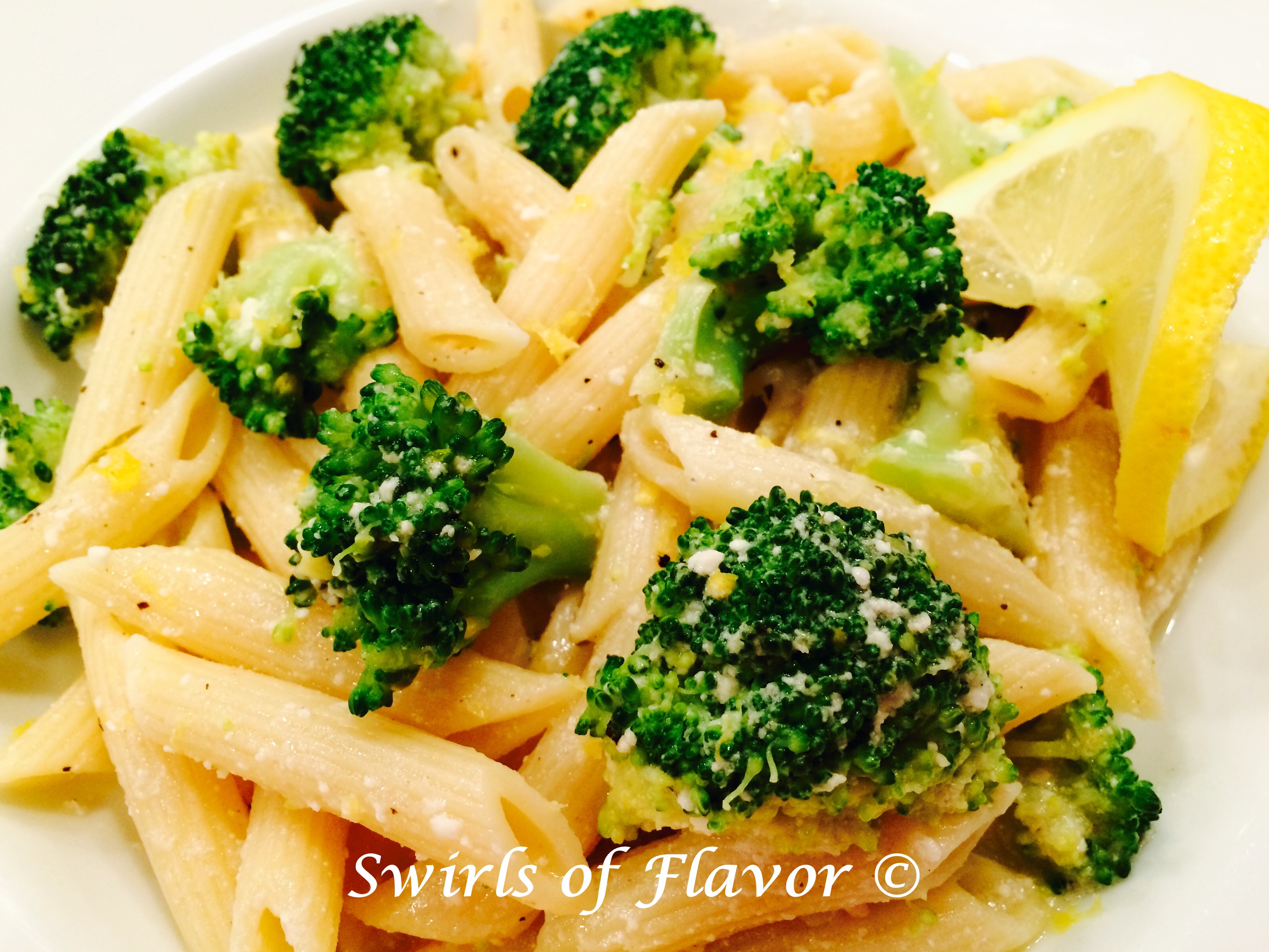 Penne With Broccoli - Swirls of Flavor