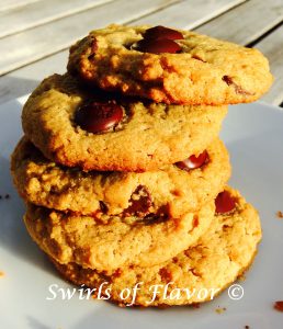 Gluten Free Bittersweet Chocolate Chip Cookies