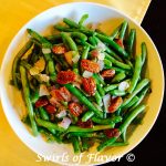 Buttery green beans with pecans