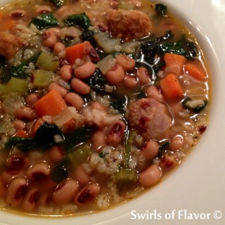 Hoppin' John Soup - Swirls of Flavor