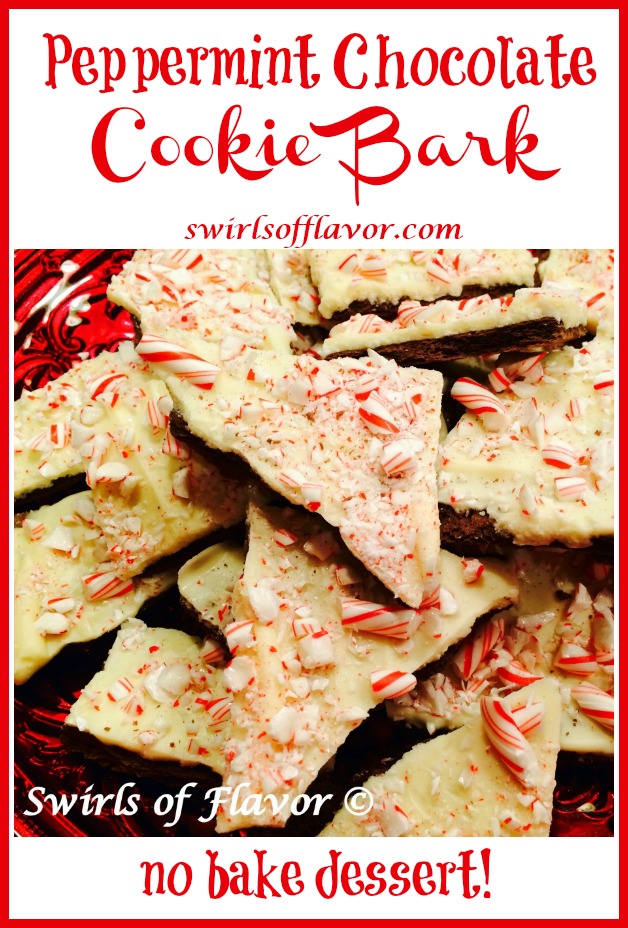 Chocolate Peppermint Bark Cookies Swirls Of Flavor