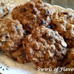 oatmeal cookies on a dish