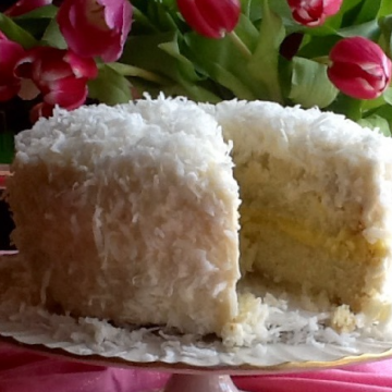 coconut layer cake