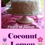 Coconut lemon Layer Cake