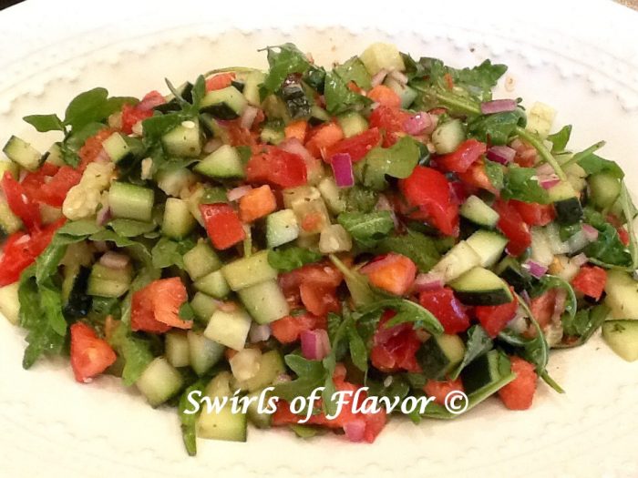 Chopped Salad With Arugula