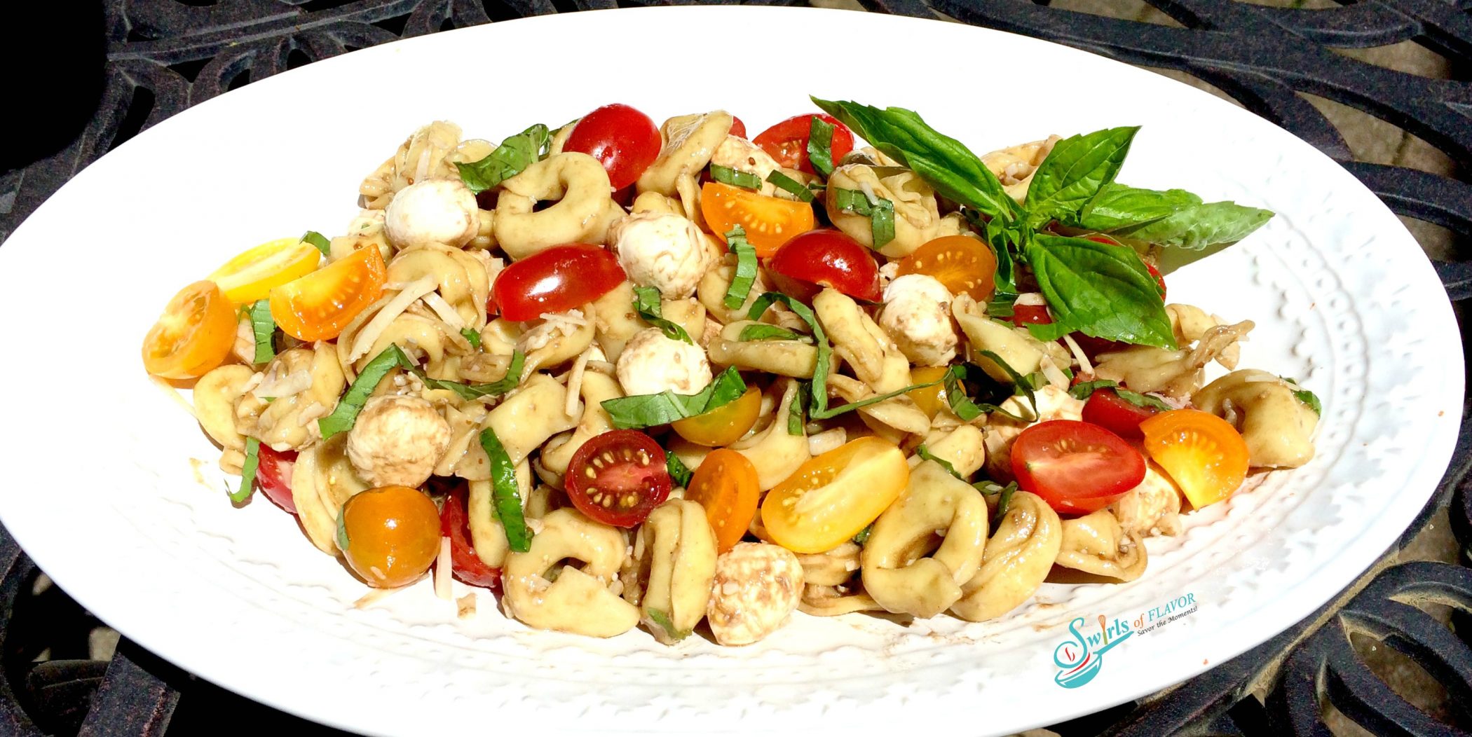 Balsamic Tortellini Pasta Salad Swirls of Flavor