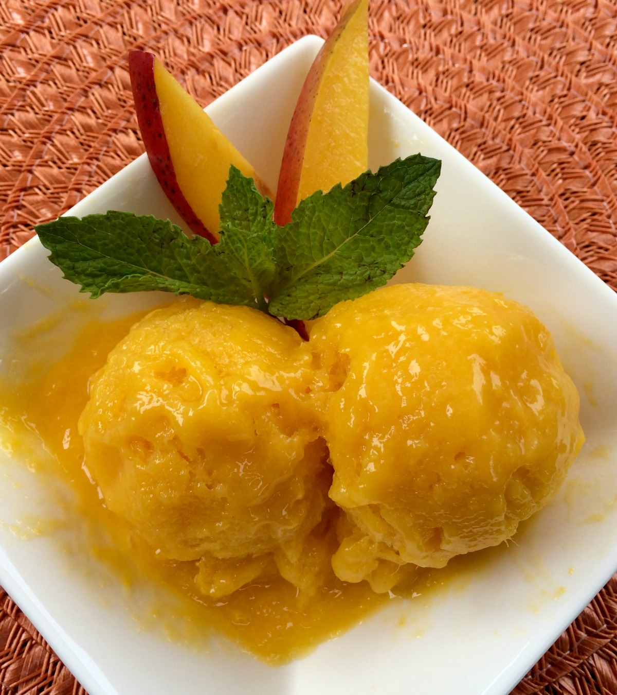 Mango Sorbet Recipe - Swirls of Flavor