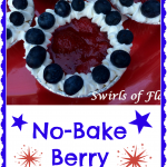 Festive and patriotic No-Bake Berry Tartlets are bursting with a citrus kissed strawberry filling and crowned with fresh blueberries.