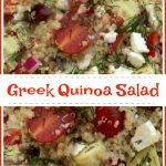 Mediterranean Quinoa Salad With Feta & Dill is brimming with artichoke hearts, kalamata olives, dill and creamy feta cheese, the fresh flavors of Greece. 