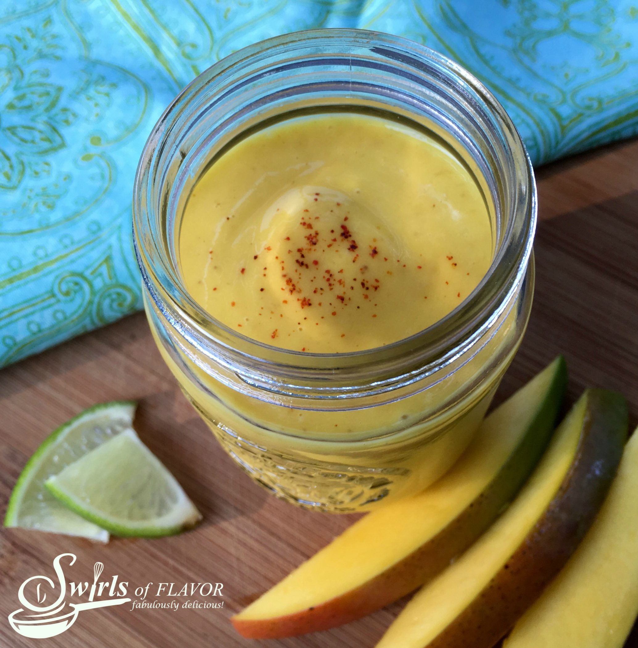 Chipotle Mango Vinaigrette Swirls of Flavor