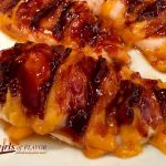 Hasselback Barbecue Bacon Cheddar Chicken