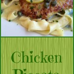 Chicken Piccata, tender thin chicken breasts in a light lemon sauce with tangy capers, is a classic dish that every cook needs to have in their recipe line up! easy | recipe | dinner | chicken | Italian | classic | lemon | capers | recipe | #swirlsofflavor