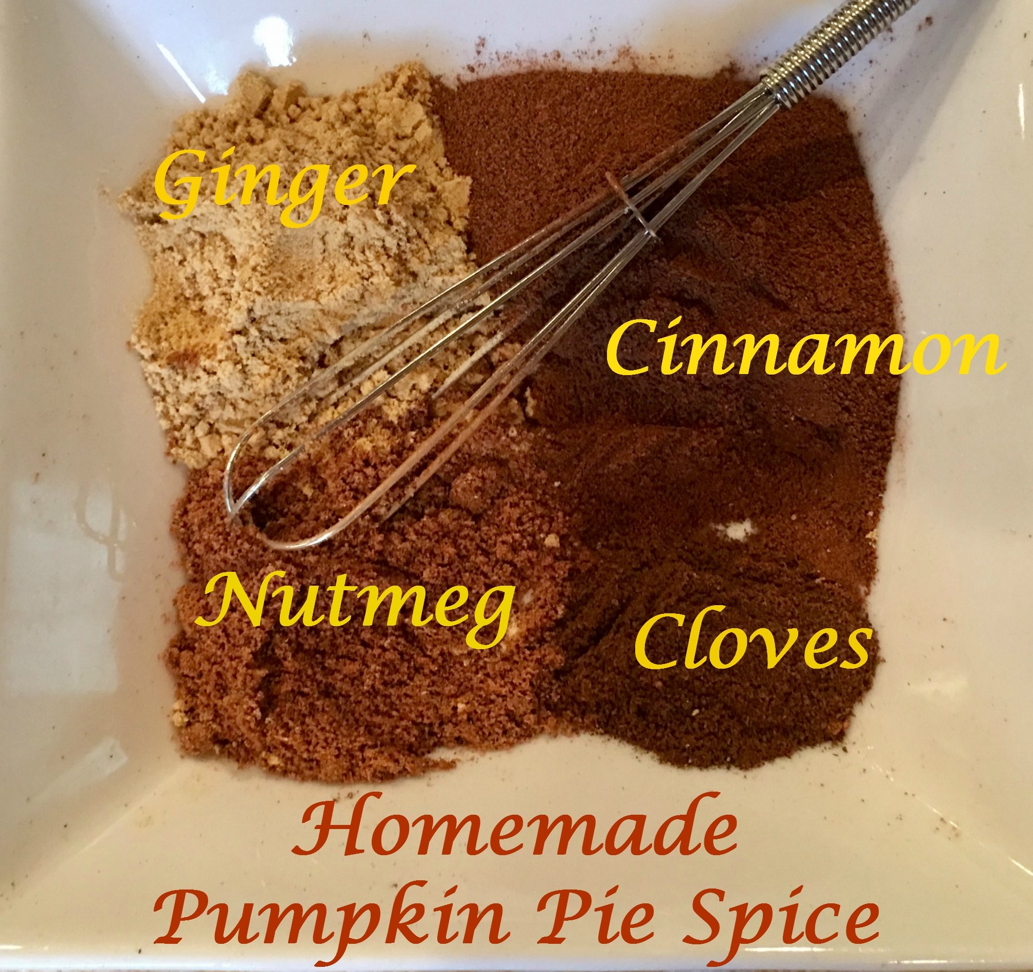 Homemade Pumpkin Pie Spice