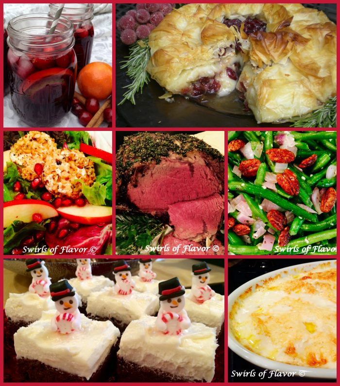 Best Ever Christmas Dinner Recipes - Swirls of Flavor