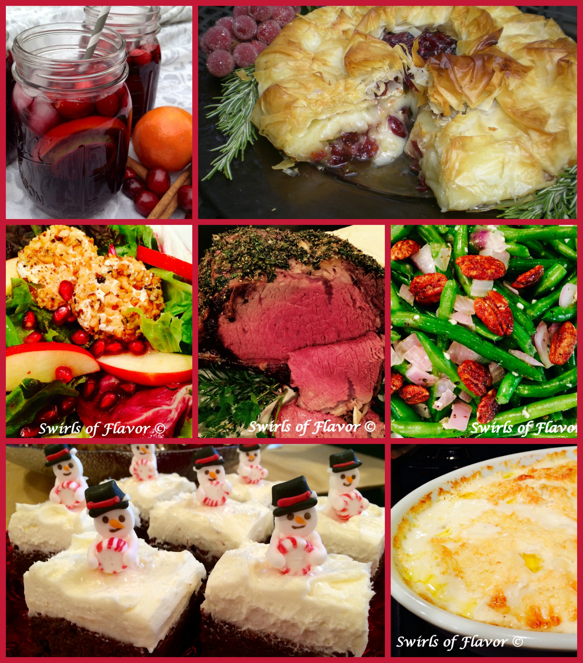 Best Ever Christmas Dinner Recipes Swirls Of Flavor