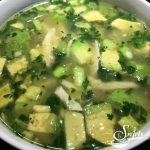 Avocado Lime Chicken Soup