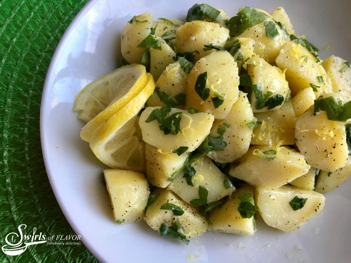 Buttery Lemon Parsley Potatoes Swirls of Flavor