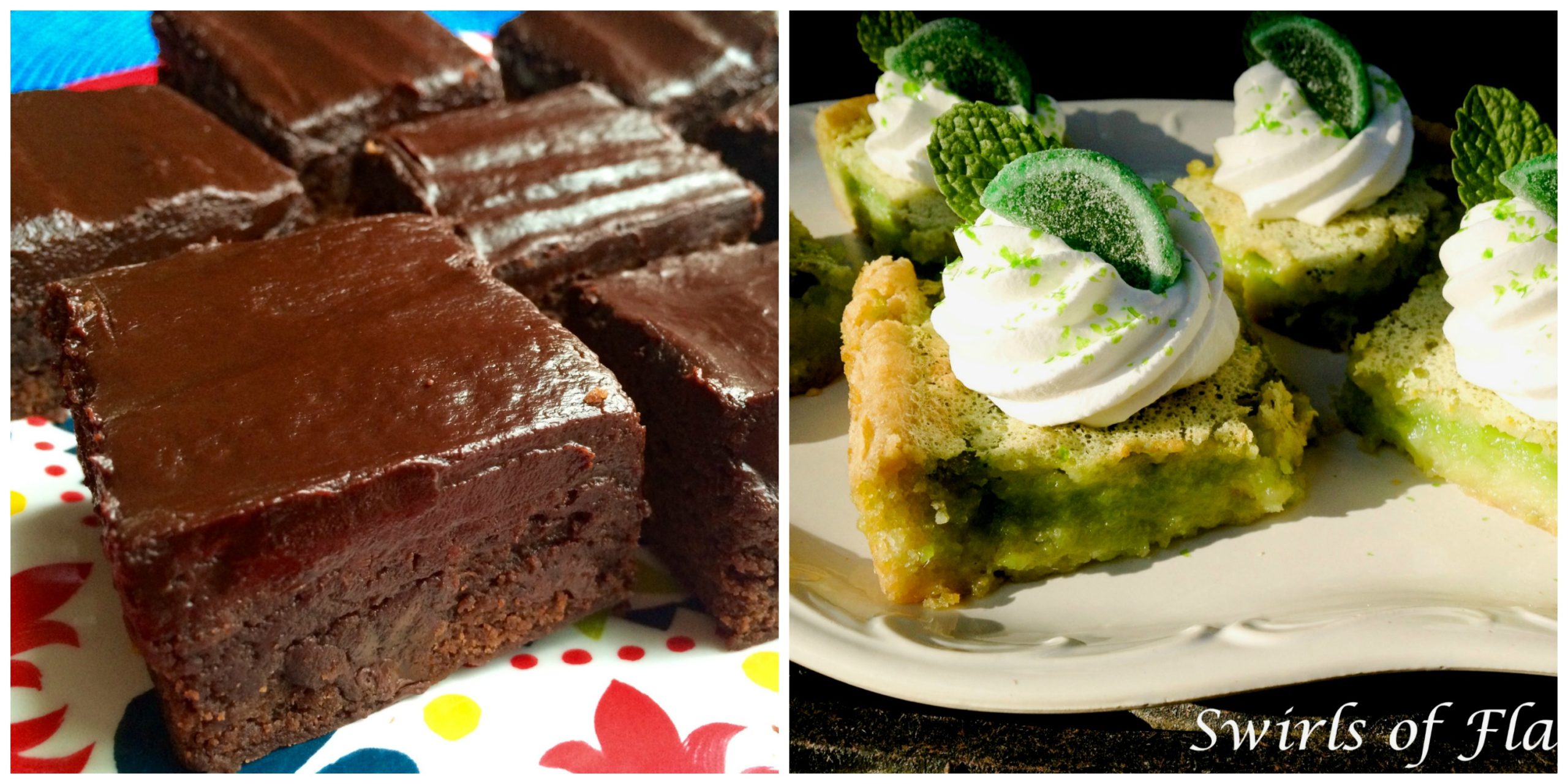 Chipotle Brownies and Mojito Bars