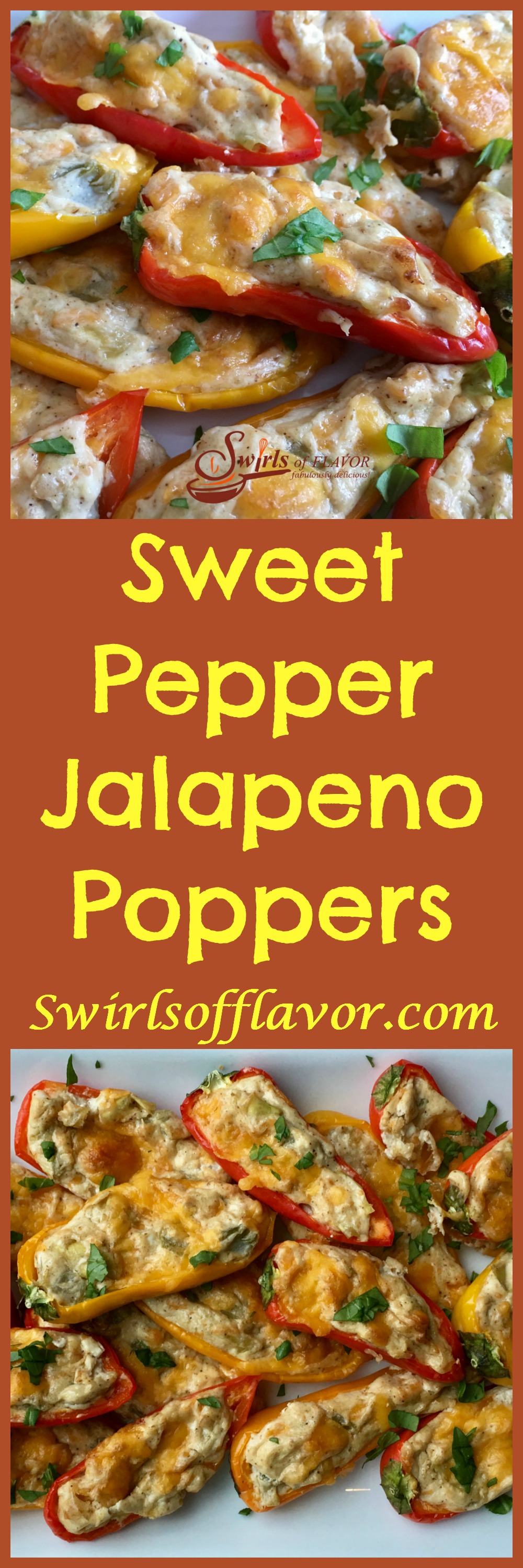 Sweet Pepper Jalapeno Poppers Swirls of Flavor