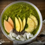Tropical Smoothie Bowl With Turmeric