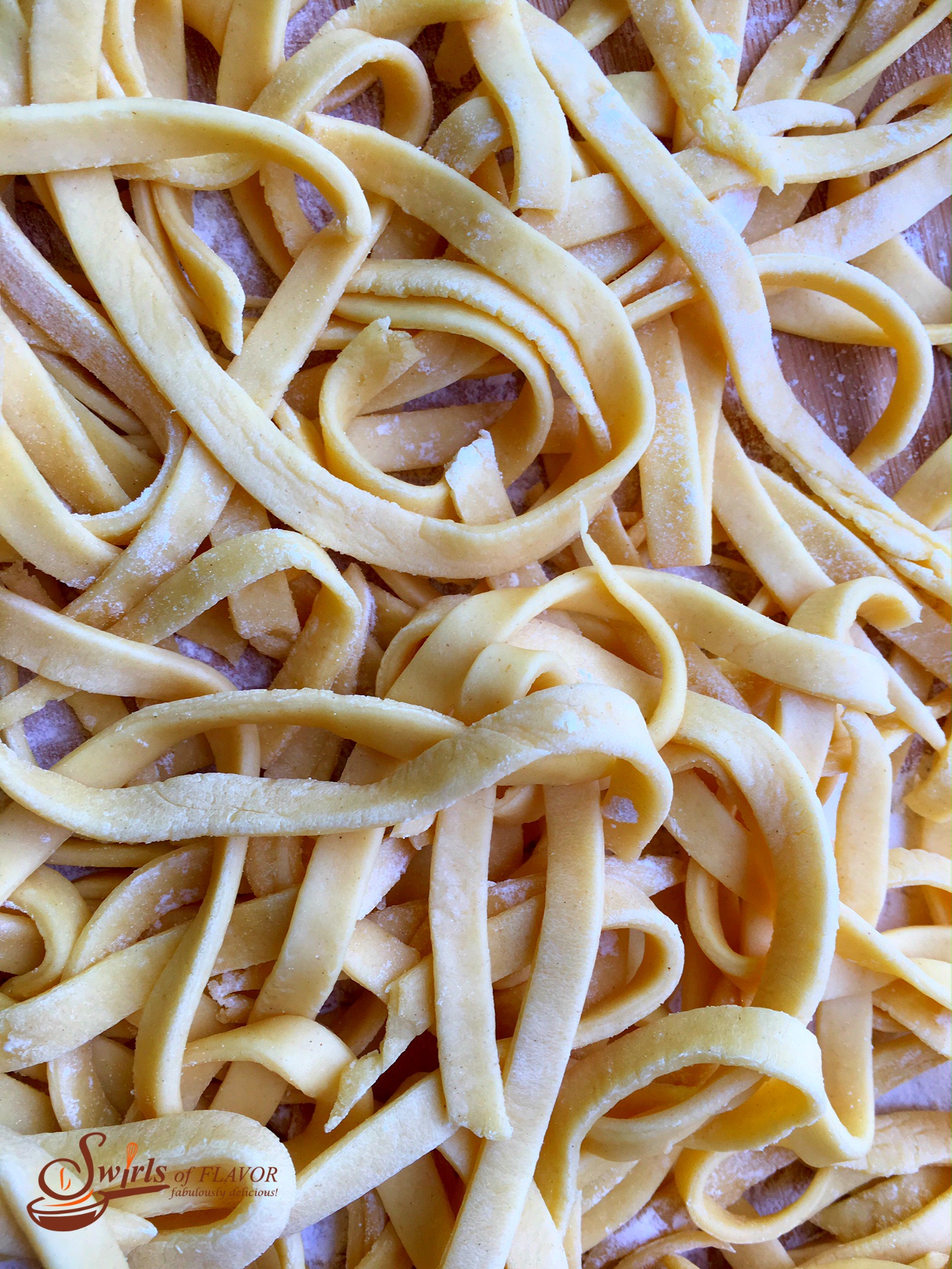 Easy Homemade Pasta Noodles - Swirls of Flavor