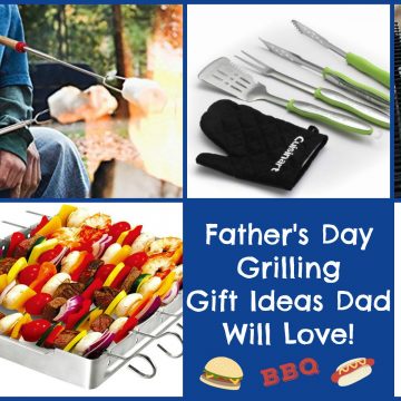When Dad is the "Master of the Grill" he not only deserves but will absolutely love any one of these grilling gifts on Father's Day! Show Dad some love hot off the grill!
